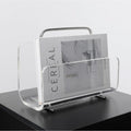Ghost Silhouette Acrylic Magazine Rack & Portable Bookcase